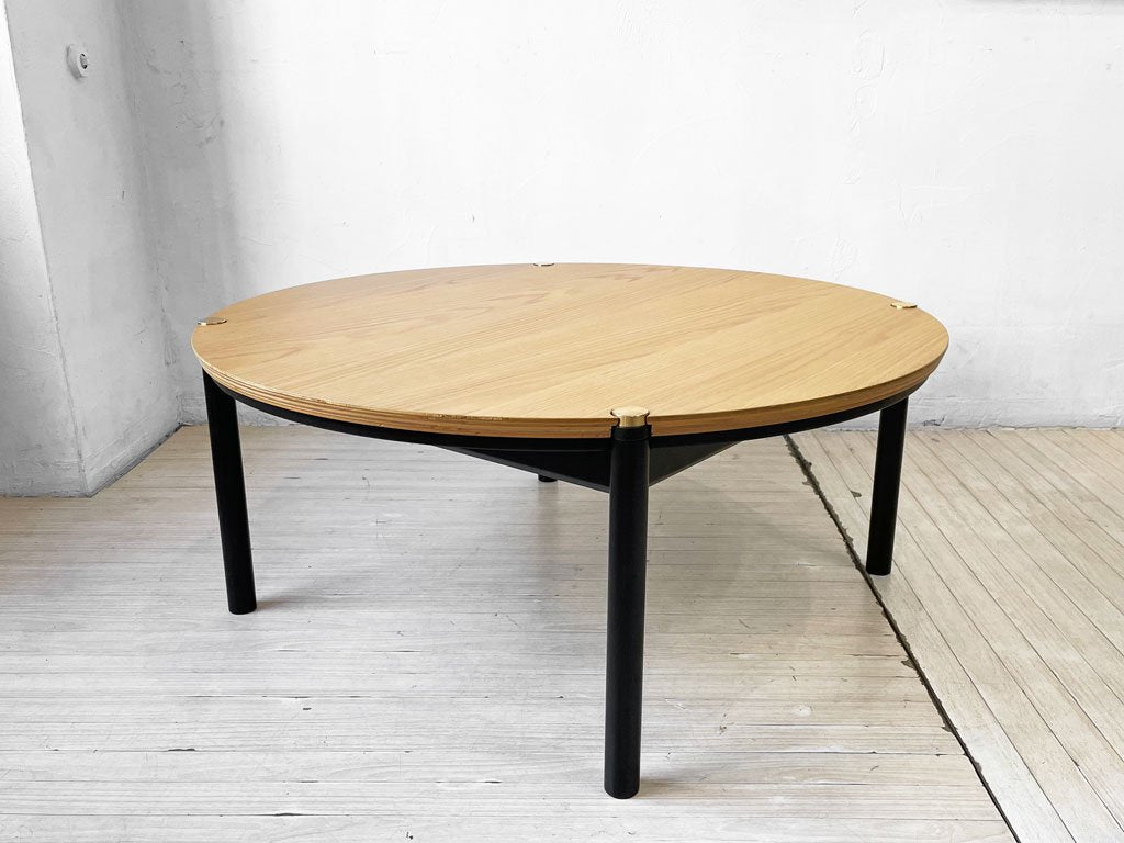 タイムレスコンフォート TIMELESS COMFORT FURNITURE こたつテーブル QUARTET ROUND KOTATSU TABLE ナチュラル 廃番 定価￥75,900- ★