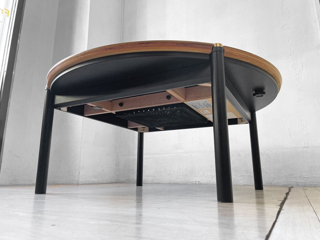 タイムレスコンフォート TIMELESS COMFORT FURNITURE こたつテーブル QUARTET ROUND KOTATSU TABLE ナチュラル 廃番 定価￥75,900- ★