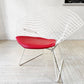 ノル Knoll ビンテージ ダイヤモンドチェア Diamond Chair ハリー ベルトイア Harry Bertoia ホワイトフレーム シートパッド付 ミッドセンチュリー ★