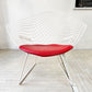 ノル Knoll ビンテージ ダイヤモンドチェア Diamond Chair ハリー ベルトイア Harry Bertoia ホワイトフレーム シートパッド付 ミッドセンチュリー ★