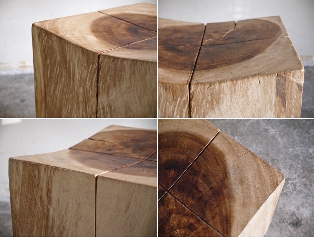 クラフトファニチャー craft furniture 無垢材スツール solid wood stool Licht Gallery 取扱い B ■