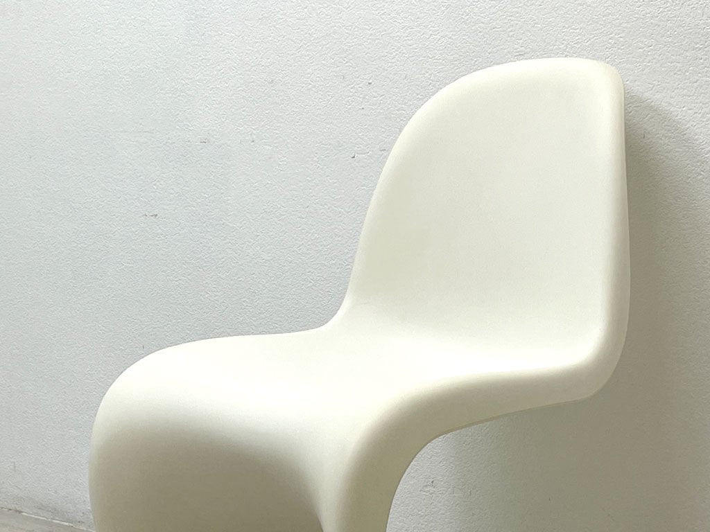 ヴィトラ vitra. パントンチェア Panton Chair ホワイト ヴェルナー・パントン Verner Panton スタッキングチェア ミッドセンチュリー スペースエイジ ●