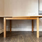 ウニコ unico リベロ LIBERO エクステンション ダイニングテーブル チェリー材 W120cm 伸長式 ナチュラルモダン 参考価格￥62,640- 廃番 ◎