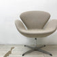 スワンチェア SWAN CHAIR ラウンジチェア アルネ・ヤコブセン Arne Jacobsen ベージュ系 ファブリック オートターン リプロダクト デンマークデザイン  B ●