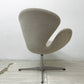 スワンチェア SWAN CHAIR ラウンジチェア アルネ・ヤコブセン Arne Jacobsen ベージュ系 ファブリック オートターン リプロダクト デンマークデザイン  B ●