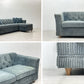 アクメファニチャー ACME Furniture レイクウッド ソファ LAKE WOOD SOFA オットマン クッション セット 西海岸 80s 定価総額389,250円 ●