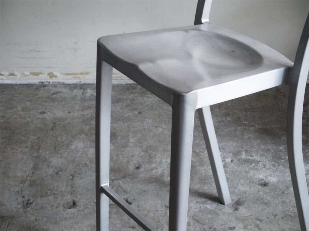 エメコ EMECO アイコン ICON バースツール BARSTOOL フィリップ・スタルク Philippe Starck デザイン アルミニウム ■