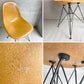 ハーマンミラー Herman Miller サイドシェルチェア セカンド 2nd vintage オークルダーク エッフェルベース イームズ ミッドセンチュリー ♪