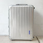 リモワ RIMOWA トパーズ TOPAS アルミ スーツケース キャリーケース 2輪  機内持ち込み可 32L 青ロゴ 廃番希少 ★