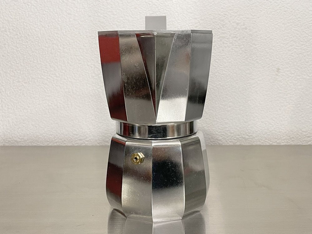 アレッシィ ALESSI ニューモカ NEW MOKA エスプレッソメーカー 6cup 300ml アルミニウム イタリア ◇