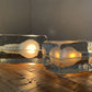 デザインハウスストックホルム DESIGN HOUSE Stockholm ブロックランプ ミニ BLOCK LAMP MINI クリア W12cm ハッリ・コスキネン 定価￥38,500- ◎