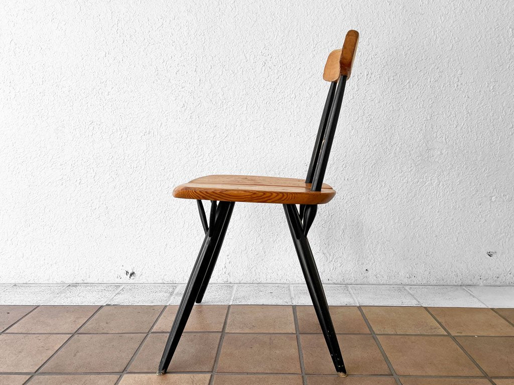 ラウカンプー Laukaan puu ピルッカ チェア pirkka chair ダイニングチェア パイン材 イルマリ・タピオヴァーラ 1950-60s フィンランド 北欧ビンテージ ◇