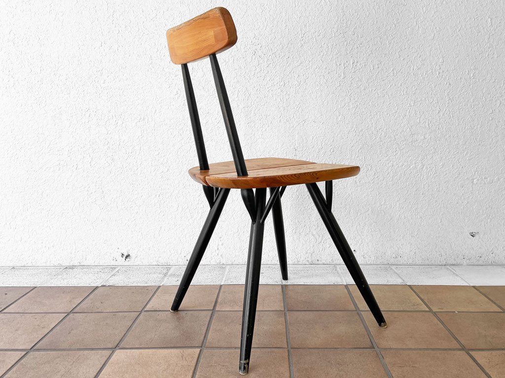 ラウカンプー Laukaan puu ピルッカ チェア pirkka chair ダイニングチェア パイン材 イルマリ・タピオヴァーラ 1950-60s フィンランド 北欧ビンテージ ◇