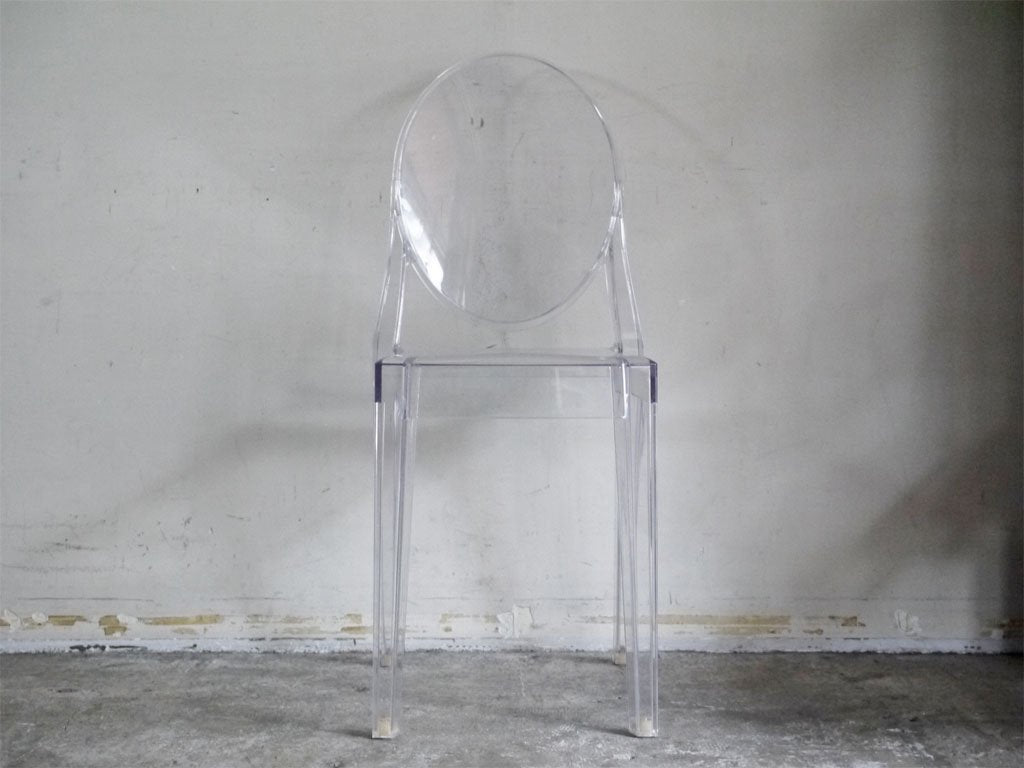 カルテル Kartell ビクトリアゴースト VICTORIA GHOST サイドチェア クリスタル フィリップ・スタルク ■