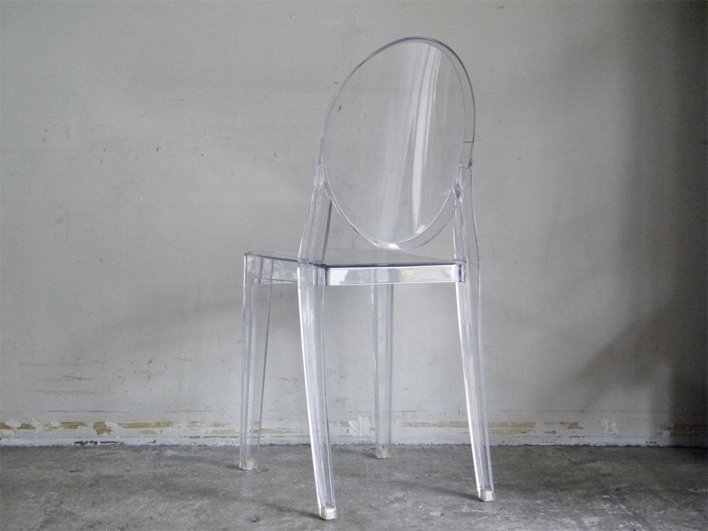 カルテル Kartell ビクトリアゴースト VICTORIA GHOST サイドチェア クリスタル フィリップ・スタルク ■