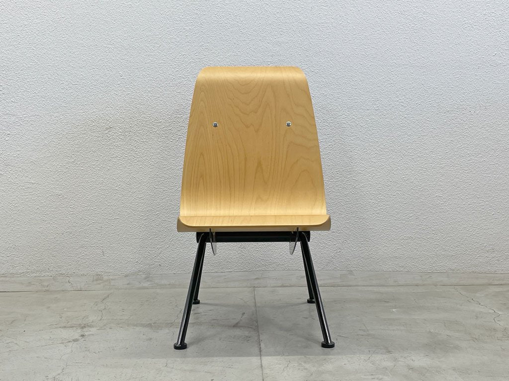 ヴィトラ VITRA アントニーチェア Antony Chair ジャン・プルーヴェ Jean Prouve ビーチ×ブラックレッグ 正規品 美品 廃盤 〓