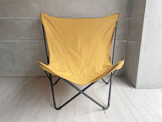 ラフマ LAFUMA ポップアップチェア Pop Up Chair XL イエロー 折り畳み ガーデンチェア フランス ♪
