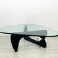 イサムノグチ Isamu Noguchi コーヒーテーブル Coffee Table ガラス天板厚20mm リプロダクト品 デザイナーズ家具 名作  ●