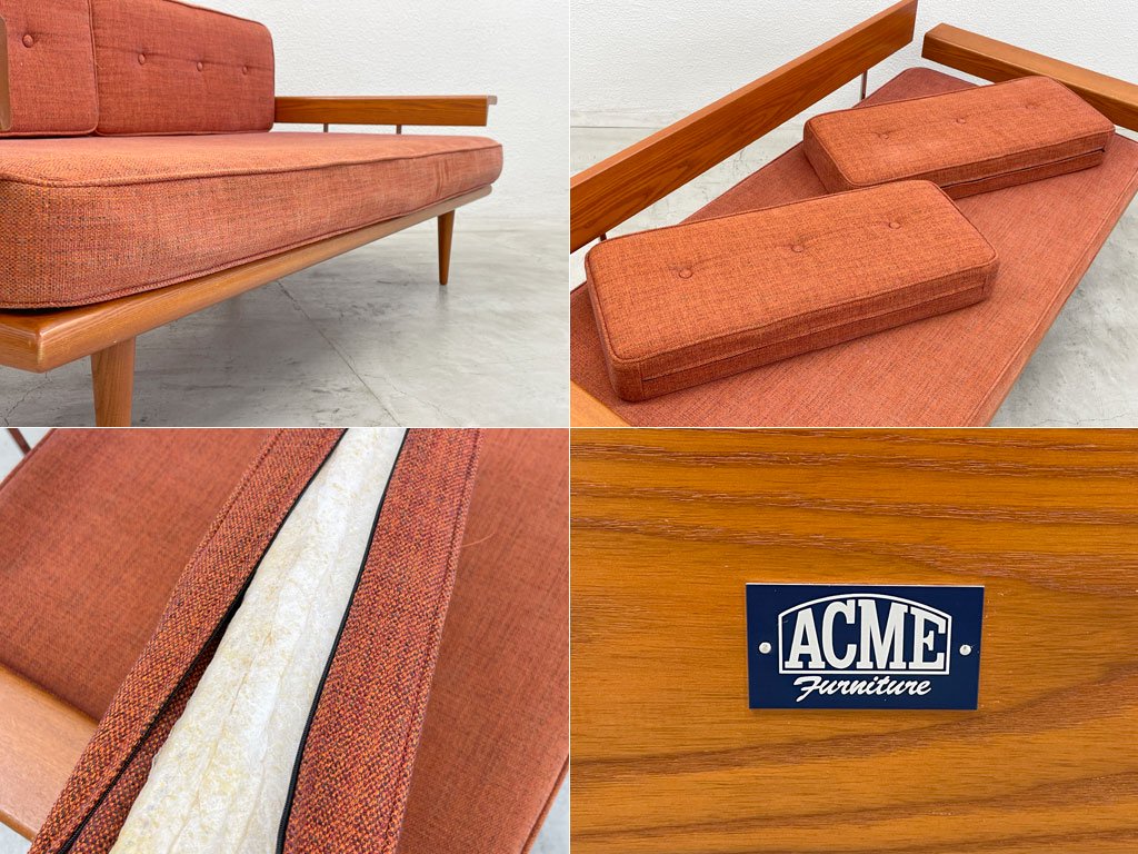 アクメファニチャー ACME Furniture カーディフ CARDIFF SOFA 2.5シーターソファ USビンテージスタイル 定価約￥309100- 〓