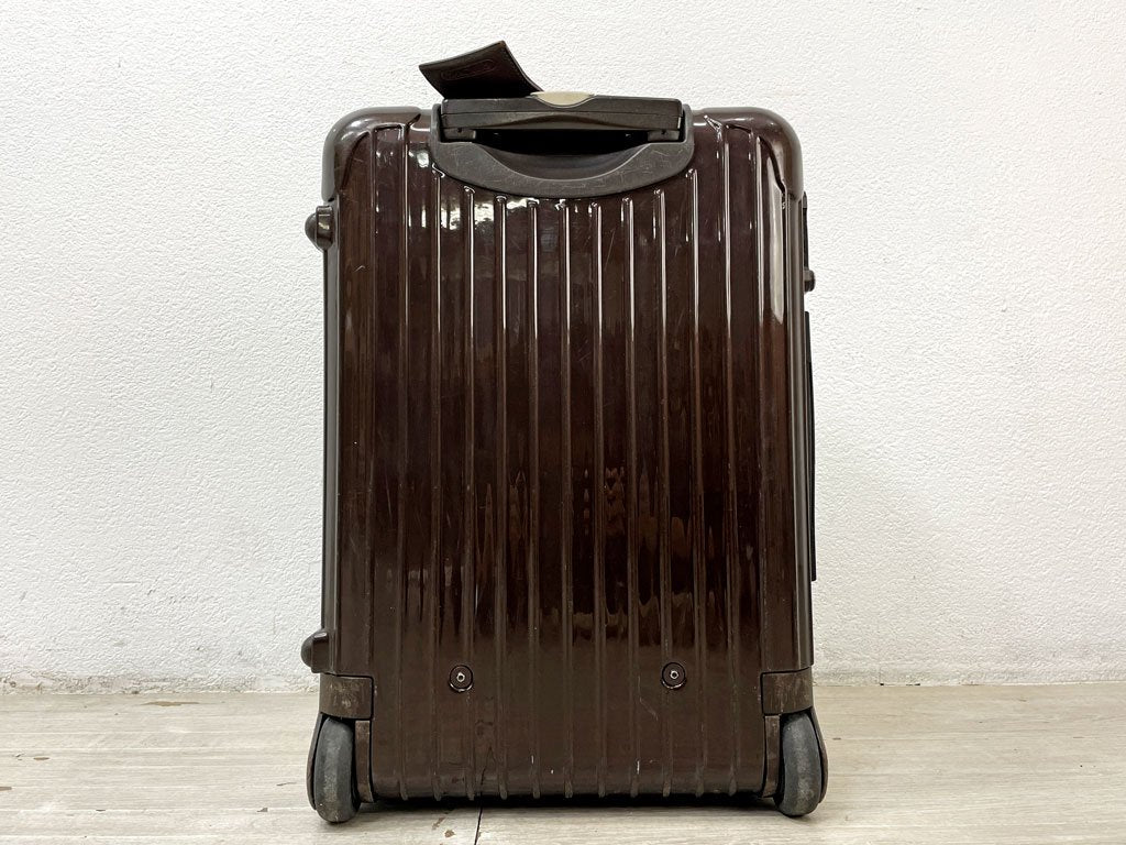 リモワ RIMOWA サルサエアー SALSA AIR スーツケース キャリーバック 2輪 32L チャコール 機内持ち込み可能サイズ TSAロック  ●