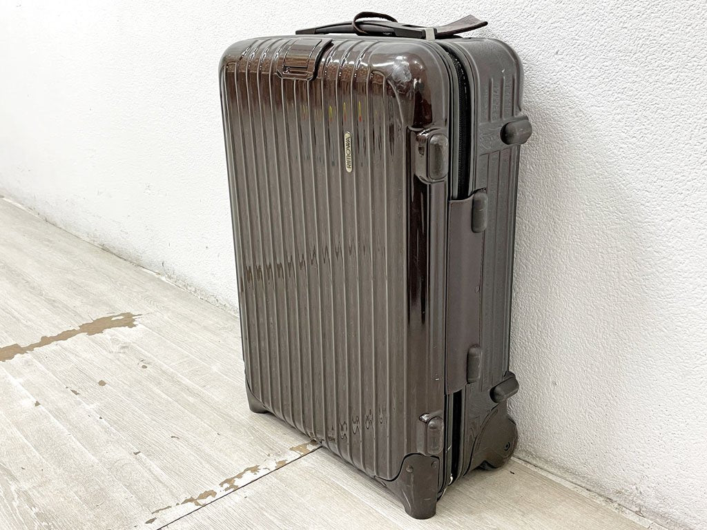 リモワ RIMOWA サルサエアー SALSA AIR スーツケース キャリーバック 2輪 32L チャコール 機内持ち込み可能サイズ TSAロック  ●