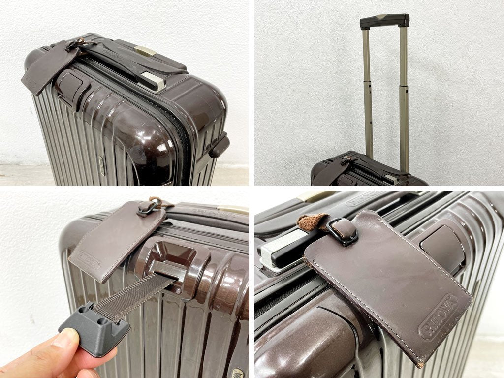 リモワ RIMOWA サルサエアー SALSA AIR スーツケース キャリーバック 2輪 32L チャコール 機内持ち込み可能サイズ TSAロック  ●