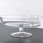 イッケンドルフ Ichendorf ALZATE Footed Plate コンポート Φ24cm 手吹き グラスウェア ミラノ ●