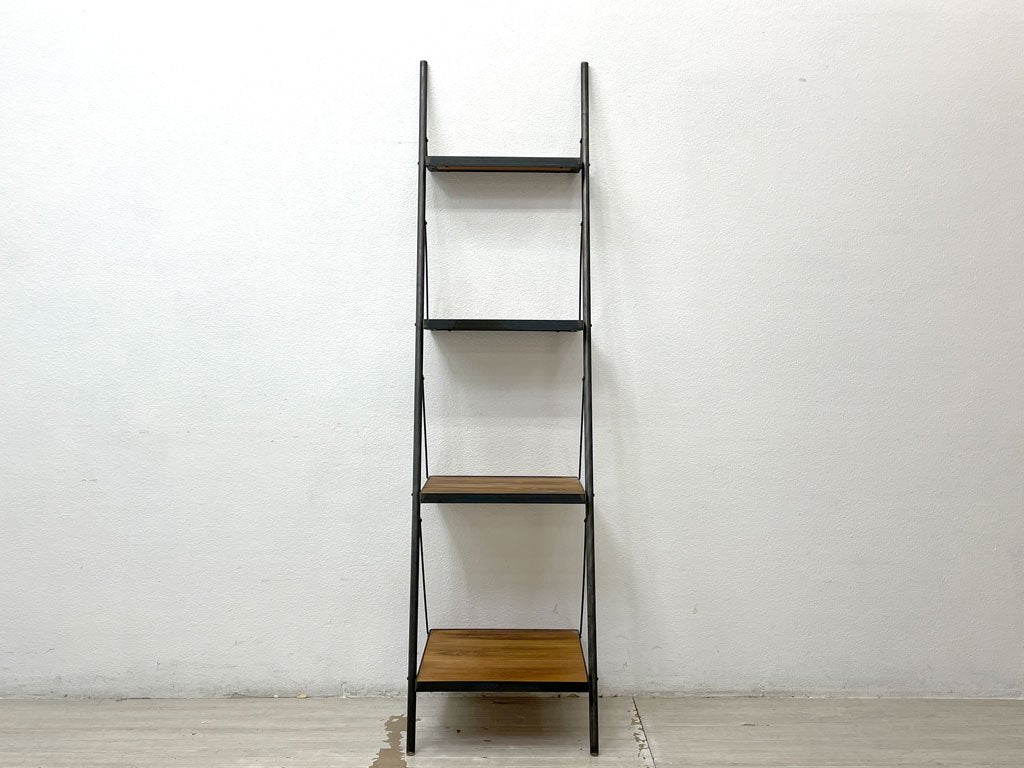 ジャーナルスタンダードファニチャー journal standard Furniture シノン ラダーシェルフ CHINON LADDER SHELF 廃番 参考価格￥45,100- ●