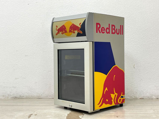 レッドブル RED BULL ショーケース型 ミニ冷蔵庫 ノベルティ 販促用 非売品 ●