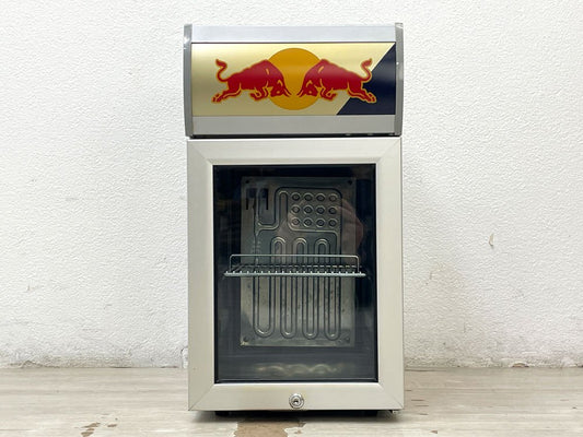 レッドブル RED BULL ショーケース型 ミニ冷蔵庫 ノベルティ 販促用 非売品 ●