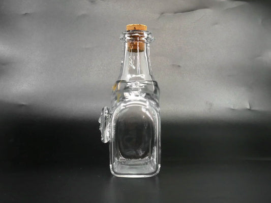 ボダ BODA ビンテージ ガラス リキュールボトル エリック・ホグラン H15.5cm クリア ハンドブロウ カットサイン有 北欧食器 スウェーデン ●