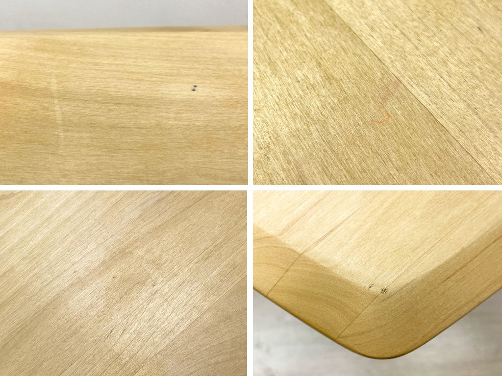 モモナチュラル Momo Natural ワイド ミドル テーブル WIDE FD MID TABLE コーヒーテーブル エレベーターテーブル 昇降 アルダー材 定価￥76,000- ●