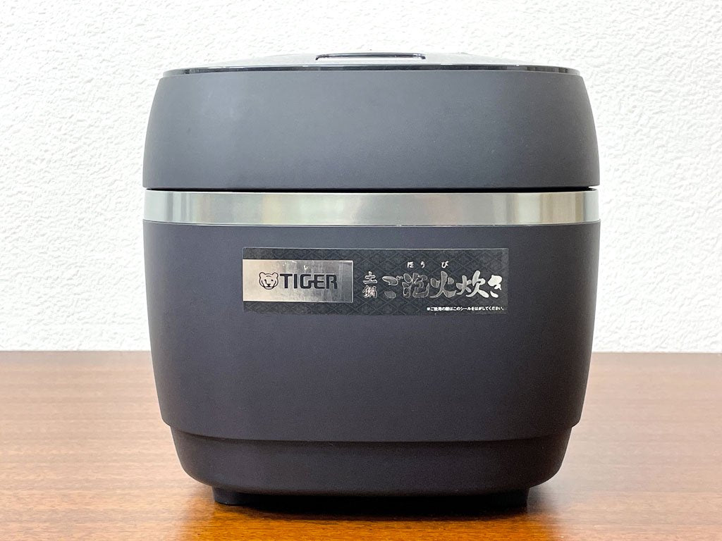 タイガー魔法瓶 TIGER 土鍋ご泡火炊き 炊飯器 JPJ-G060 2021年製 取扱説明書付 ●