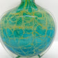 イムディーナグラス Mdina Glass ブルーサマー Blue Summer グラスベース フラワーベース 花瓶 イタリア マルタ島 ガラス工芸 ♪