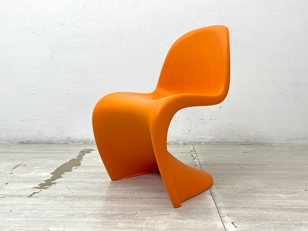 ヴィトラ vitra パントンチェア ジュニア Panton Chair Junior オレンジ ヴェルナー・パントン Verner Panton スタッキング キッズ チェア ミニ 廃番色 ●