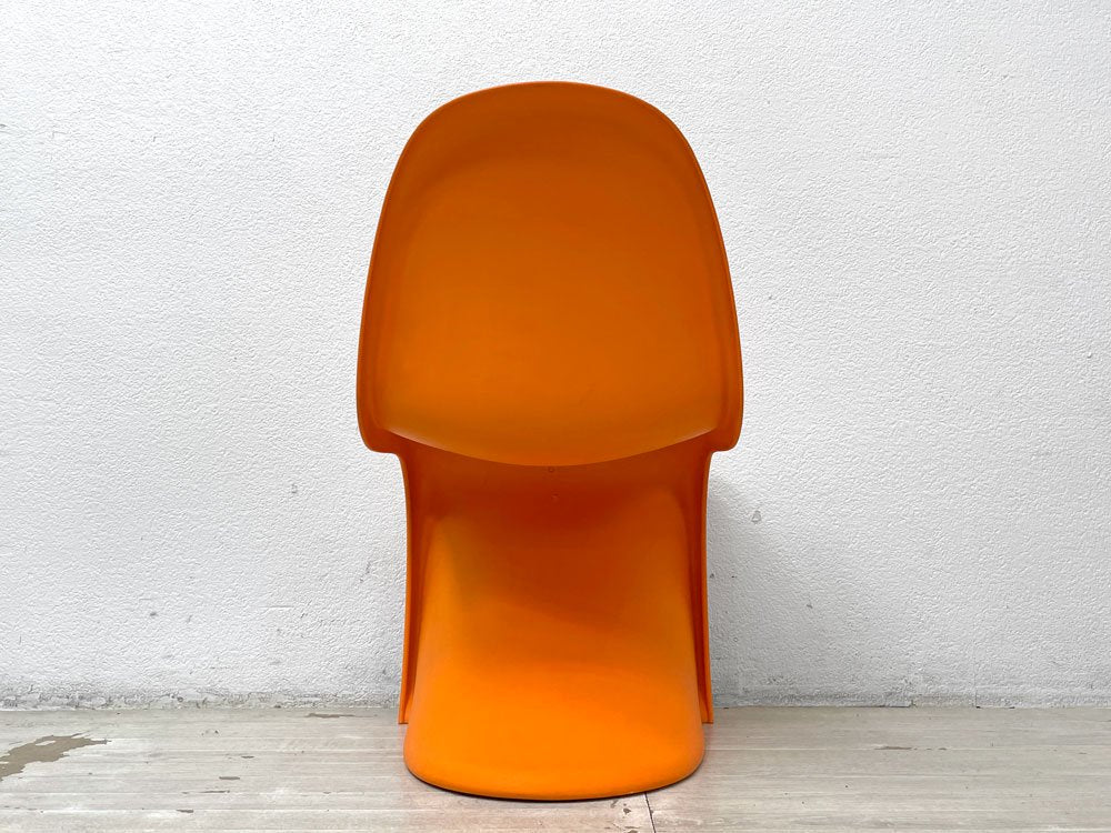 ヴィトラ vitra パントンチェア ジュニア Panton Chair Junior オレンジ ヴェルナー・パントン Verner Panton スタッキング キッズ チェア ミニ 廃番色 ●