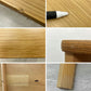 天童木工 Tendo ダイニングテーブル T-0281NA-NT ナラ材 × ホワイトビーチ材 W80 水之江忠臣 ●