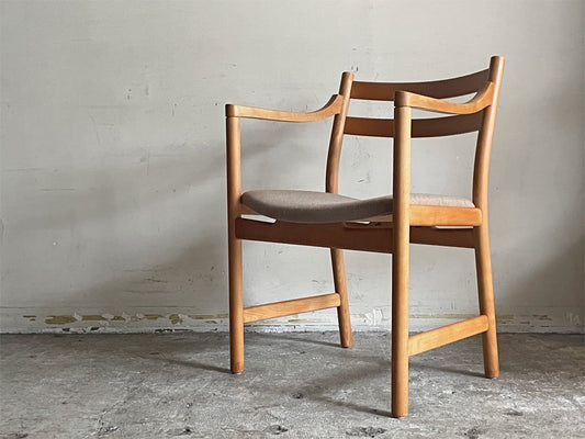 カールハンセン＆サン Carl Hansen & Son CH48 アームチェア ラウンジチェア ビーチ材 ハンス・J・ウェグナー 北欧家具 ■