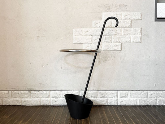 イデー IDEE アンブレラスタンド umbrella stand F.1.86 傘立て ステンレス H87cm 倉俣史朗 ポストモダン 定価￥139,000- ◎