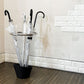 イデー IDEE アンブレラスタンド umbrella stand F.1.86 傘立て ステンレス H87cm 倉俣史朗 ポストモダン 定価￥139,000- ◎