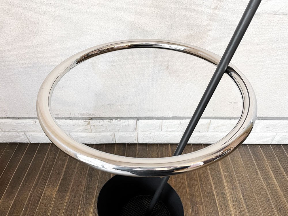 イデー IDEE アンブレラスタンド umbrella stand F.1.86 傘立て ステンレス H87cm 倉俣史朗 ポストモダン 定価￥139,000- ◎