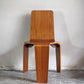 イデー IDEE スタッキングチェア Stacking Chair ウォールナット プライウッド 藤城成貴 デザイン A ■