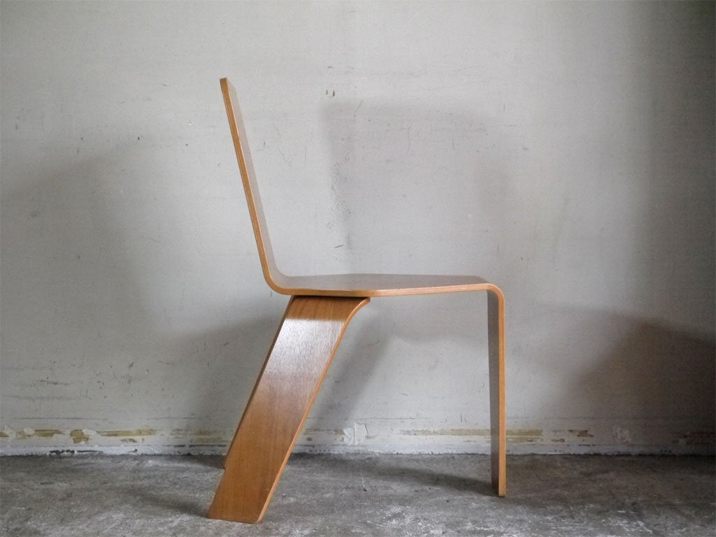 イデー IDEE スタッキングチェア Stacking Chair ウォールナット プライウッド 藤城成貴 デザイン A ■