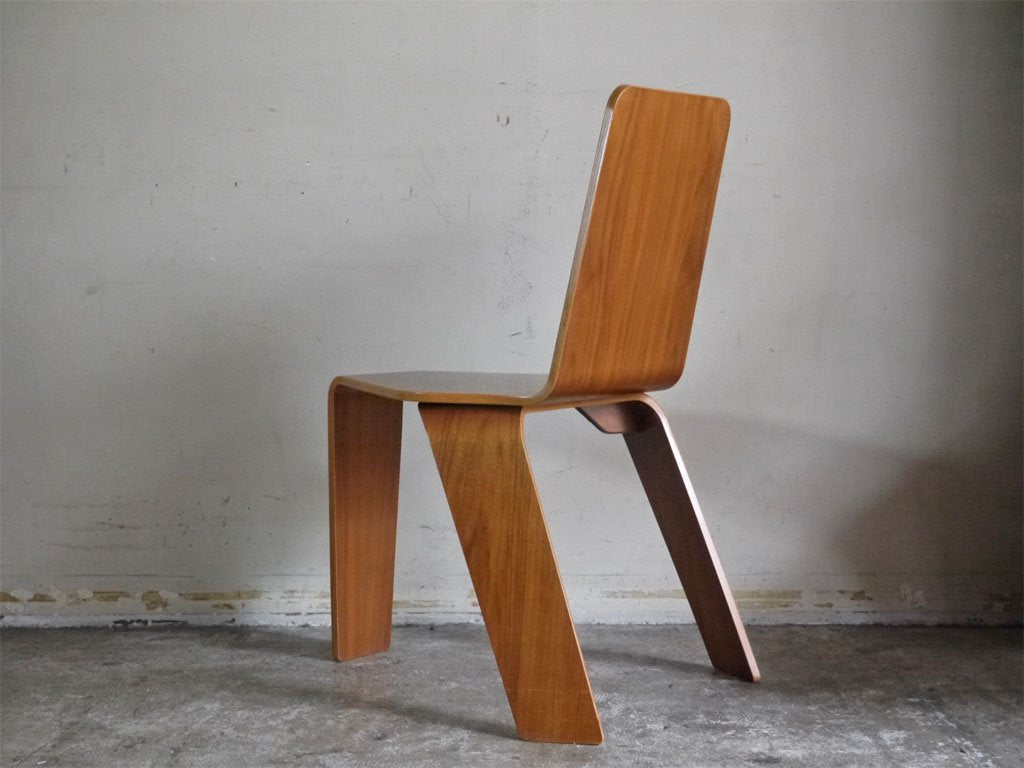 イデー IDEE スタッキングチェア Stacking Chair ウォールナット プライウッド 藤城成貴 デザイン A ■