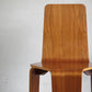 イデー IDEE スタッキングチェア Stacking Chair ウォールナット プライウッド 藤城成貴 デザイン A ■