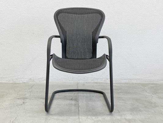ハーマンミラー Herman Miller アーロン サイドチェア Aeron Side Chair クラシックカーボン カンチレバー 廃盤 \100,440- A 〓
