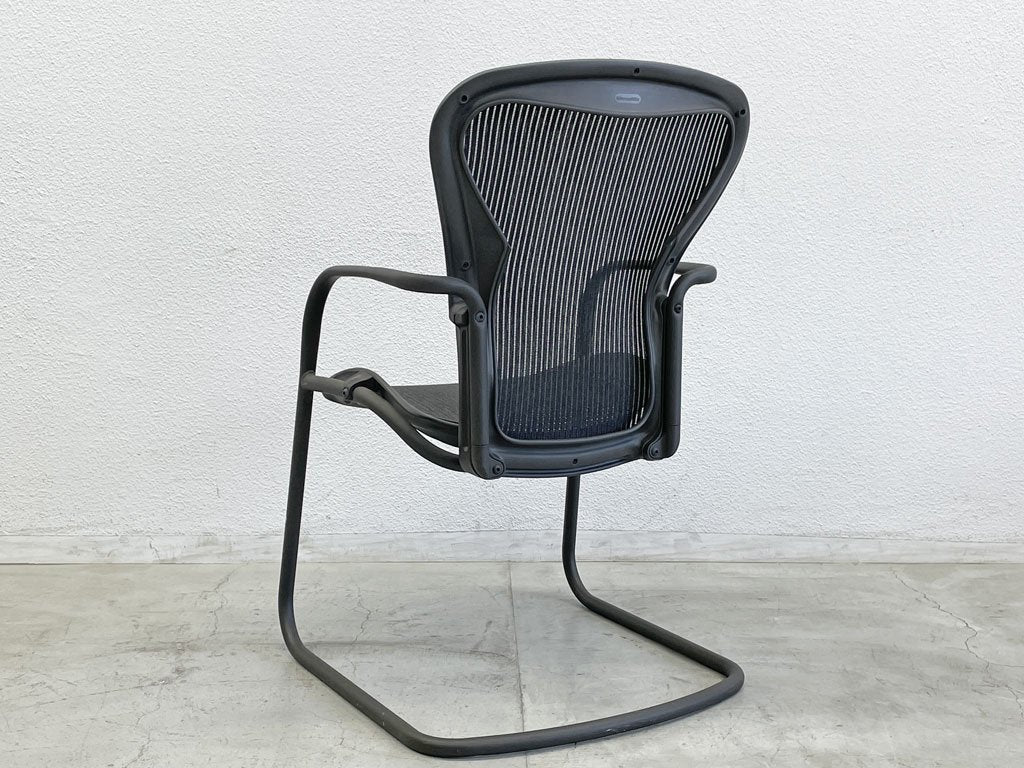 ハーマンミラー Herman Miller アーロン サイドチェア Aeron Side Chair クラシックカーボン カンチレバー 廃盤 \100,440- A 〓