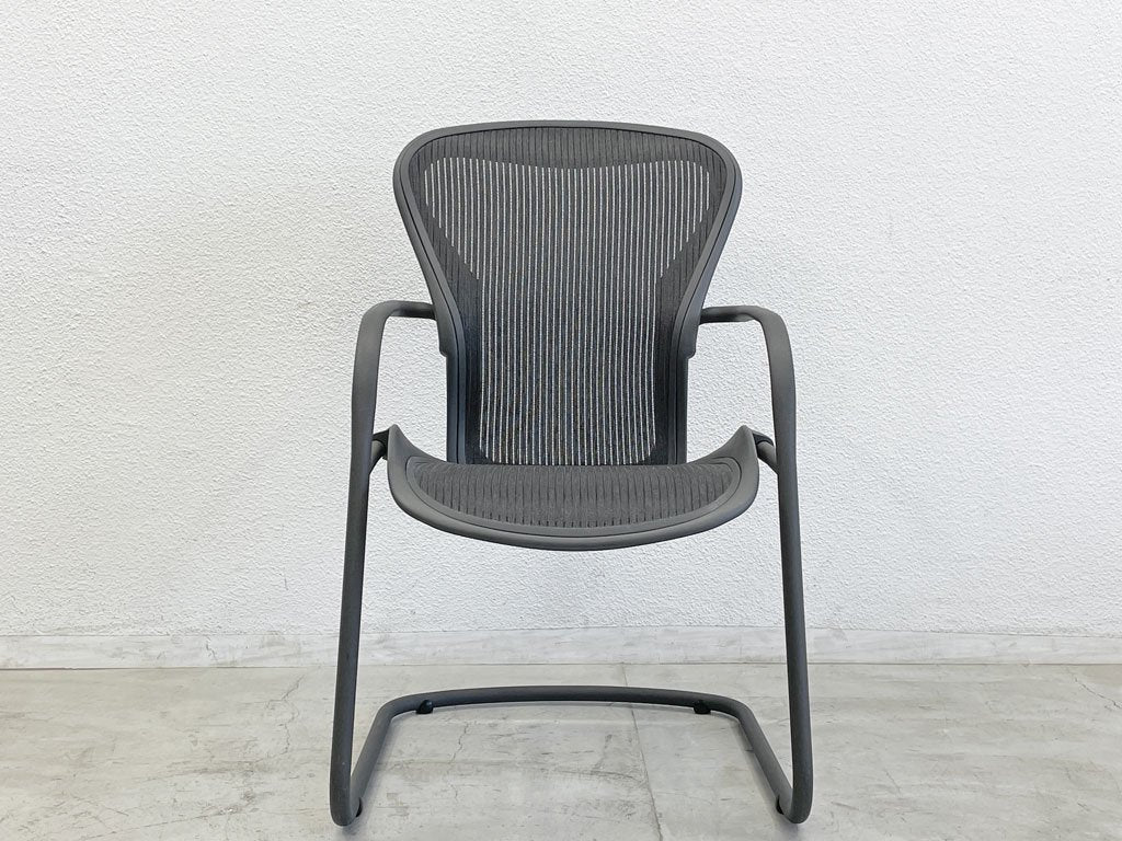 ハーマンミラー Herman Miller アーロン サイドチェア Aeron Side Chair クラシックカーボン カンチレバー 廃盤 \100,440- B 〓