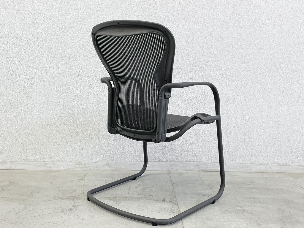 ハーマンミラー Herman Miller アーロン サイドチェア Aeron Side Chair クラシックカーボン カンチレバー 廃盤 \100,440- B 〓