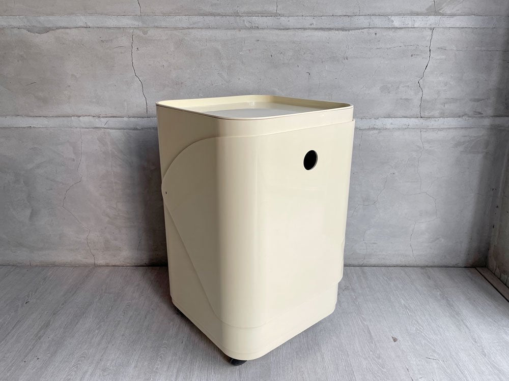 カルテル Kartell ランドリービン Laundry Bin 4948 ビンテージ アンナ・カステッリ・フェリエーリ スペースエイジ ♪